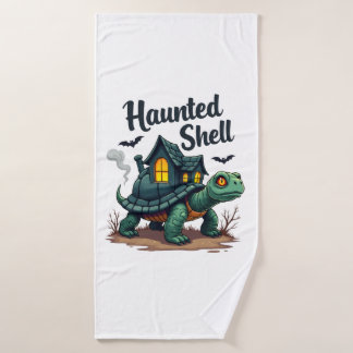 Haunted Shell Turtle Bath Towel