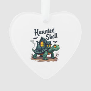 Haunted Shell Turtle Ornament