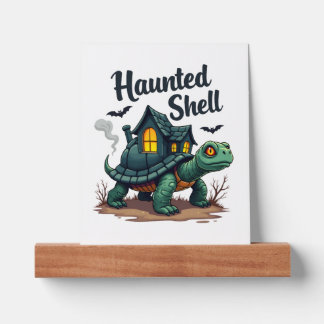 Haunted Shell Turtle Picture Ledge