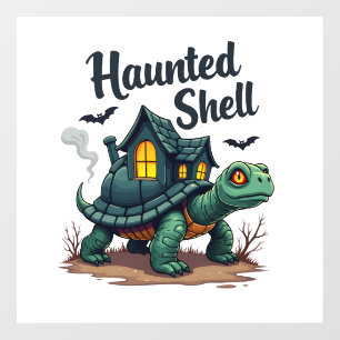 Haunted Shell Turtle Wall Decal