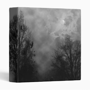 Haunted Sky with Ravens Binder