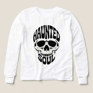 Haunted Soul Skull Typography Tri-Blend Shirts