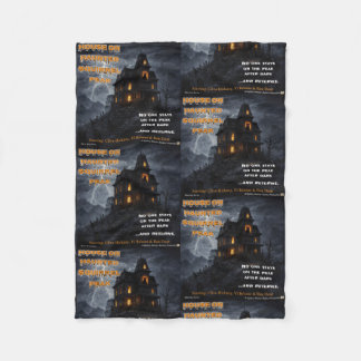 Haunted Squirrel Peak Fleece Blanket