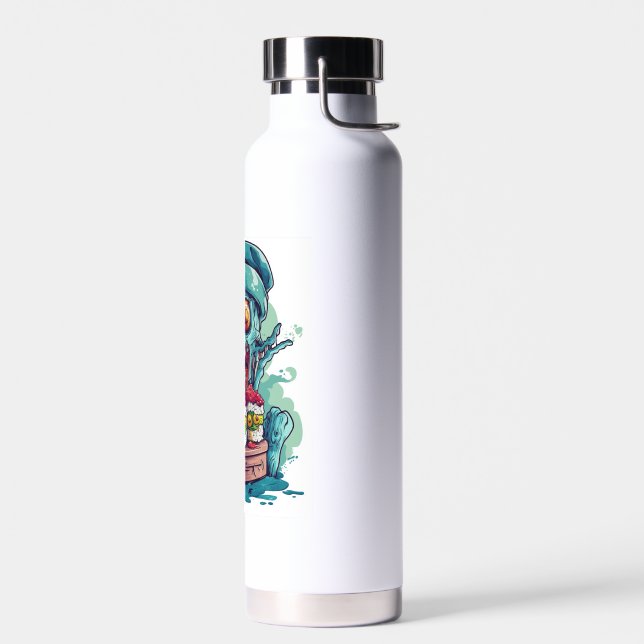 Haunted Sushi Chef Water Bottle (Left)