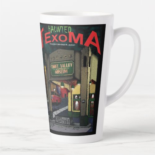 Haunted Texoma Latte Mug