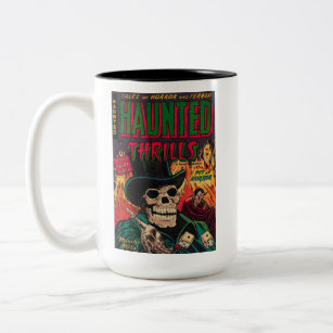 Haunted Thrills #6 Horror Comic Book Coffee Mug