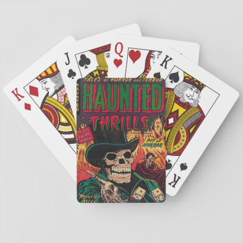 Haunted Thrills 6 Pre_code Horror Playing Cards