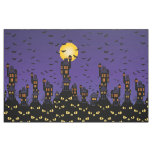 Haunted Town Fabric