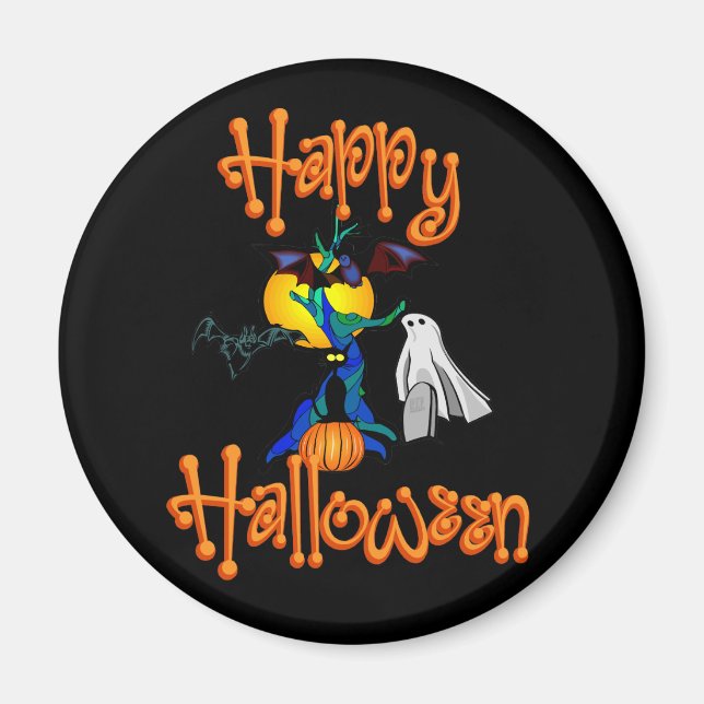 Haunted Tree Magnet (Front)