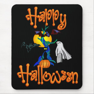 Haunted Tree Mouse Pad