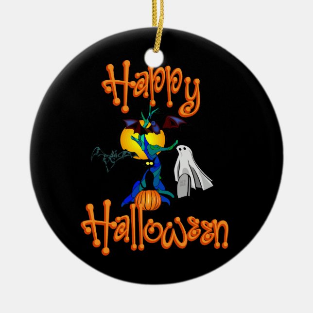 Haunted Tree Ornament (Front)