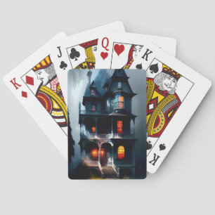 Haunted Victorian Manor Poker Cards