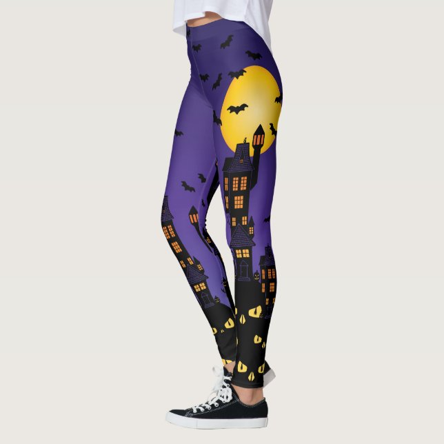 Haunted Village Leggings (Left)