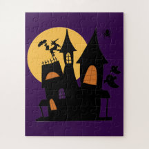 Haunted Witch Castle Puzzle – Spooky Halloween Fun