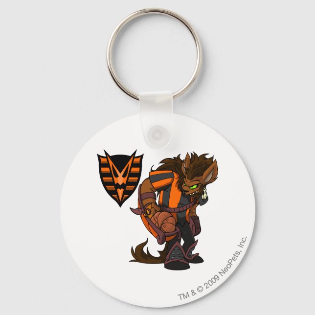 Haunted Woods Team Captain 1 Keychain (Front)