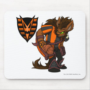 Haunted Woods Team Captain 1 Mouse Pad