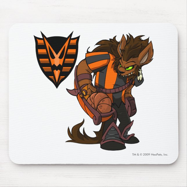 Haunted Woods Team Captain 1 Mouse Pad (Front)