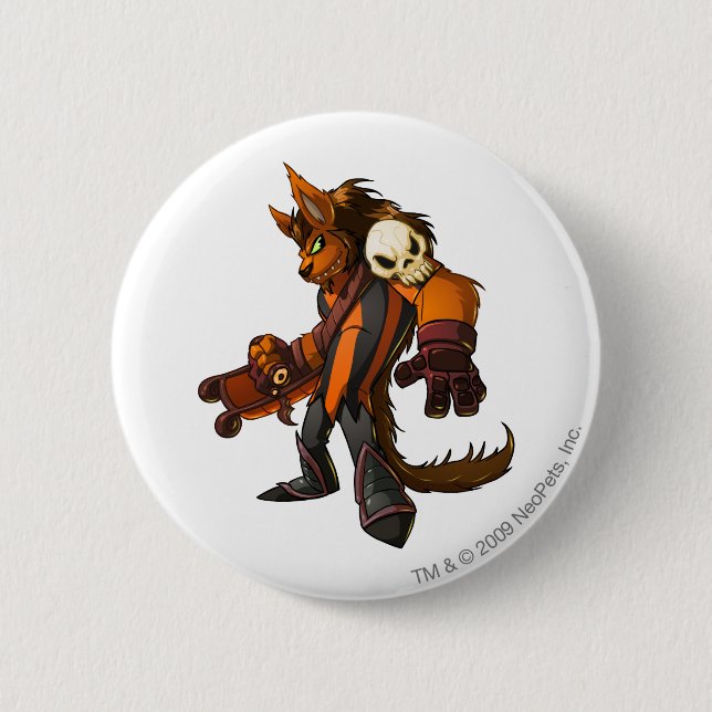 Haunted Woods Team Captain 2 Pinback Button (Front)