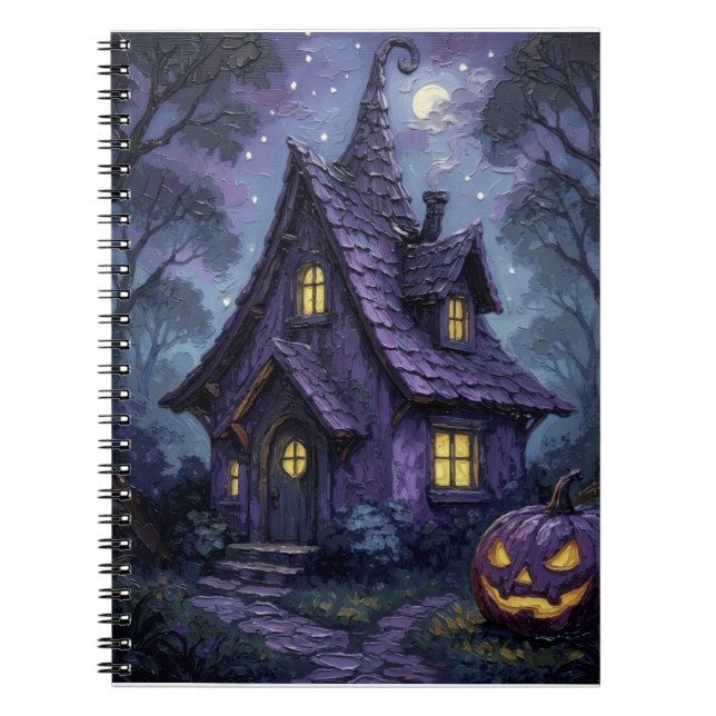 HauntedForestCottage Notebook (Front)