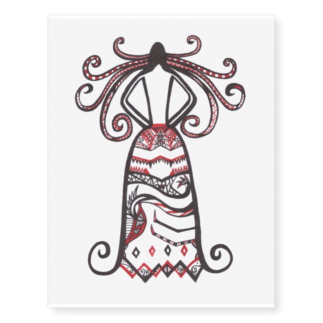 Haunting Beauty Temporary Tattoos (Front)