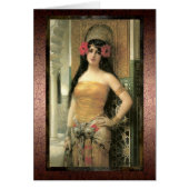 Haunting Exotic Beauty Card (Front)