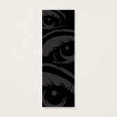 Haunting Eyes Bookmark (Back)