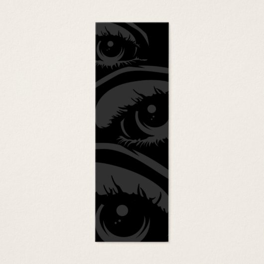 Haunting Eyes Bookmark (Front)