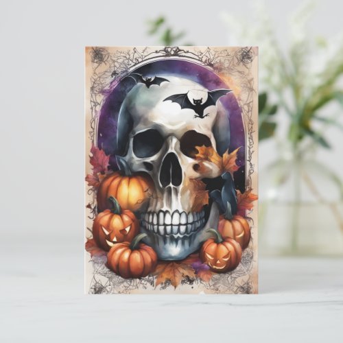 Haunting Hour Your Personalized Halloween Invitat Invitation