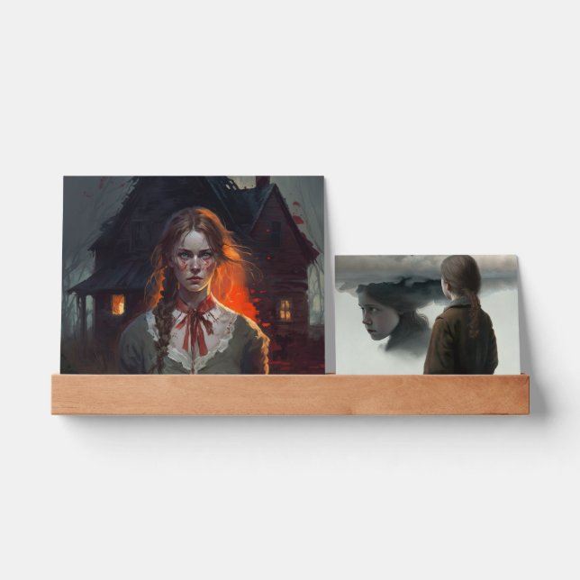 Haunting house picture ledge (Front)
