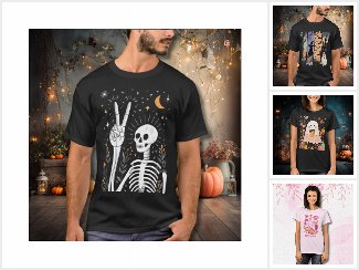 Hauntingly Cute & Spooky Tees