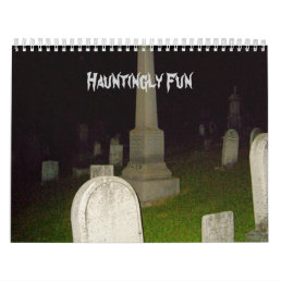 Hauntingly Fun-Calendar-Graveyards Calendar