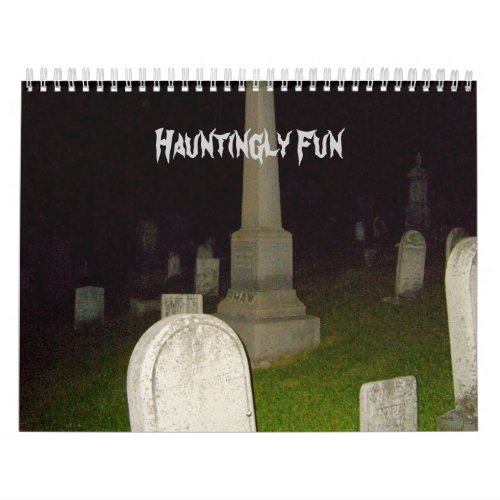 Hauntingly Fun_Calendar_Graveyards Calendar