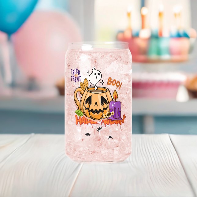 Hauntingly Happy  Can Glass (Insitu (Baby Shower))