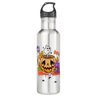 Hauntingly Happy Stainless Steel Water Bottle