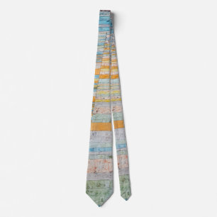 Hauptweg und Nebenwege - Paul Klee Neck Tie