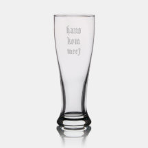 Haus Kom Meej Hmong Etched Glassware