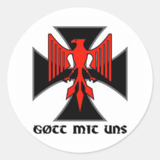 Haus Nürnberg Gott mit uns Sticker