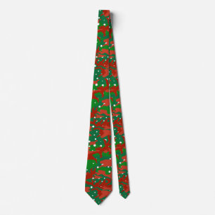 Haus Of Camo Xmas Camouflage Neck Tie