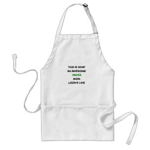 hausa mom, awesome adult apron
