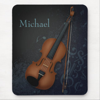 Haute Bohème Violinost Violist Black Custom Mouse Pad