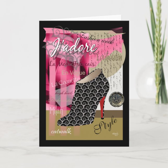 Haute Couture Card (Front)