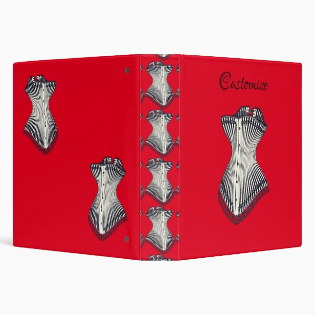 Haute Couture Corset Thunder_Cove       3 Ring Binder (Background)