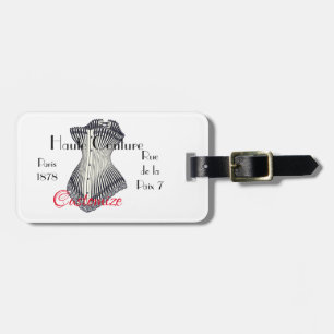 Haute Couture Corset Thunder_Cove Luggage Tag