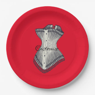 Haute Couture Corset Thunder_Cove Paper Plates