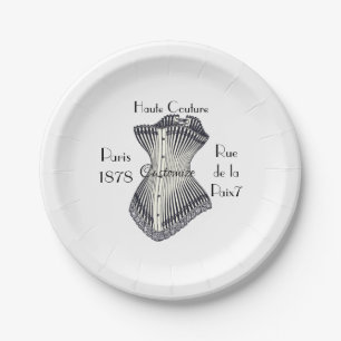 Haute Couture Corset Thunder_Cove Paper Plates