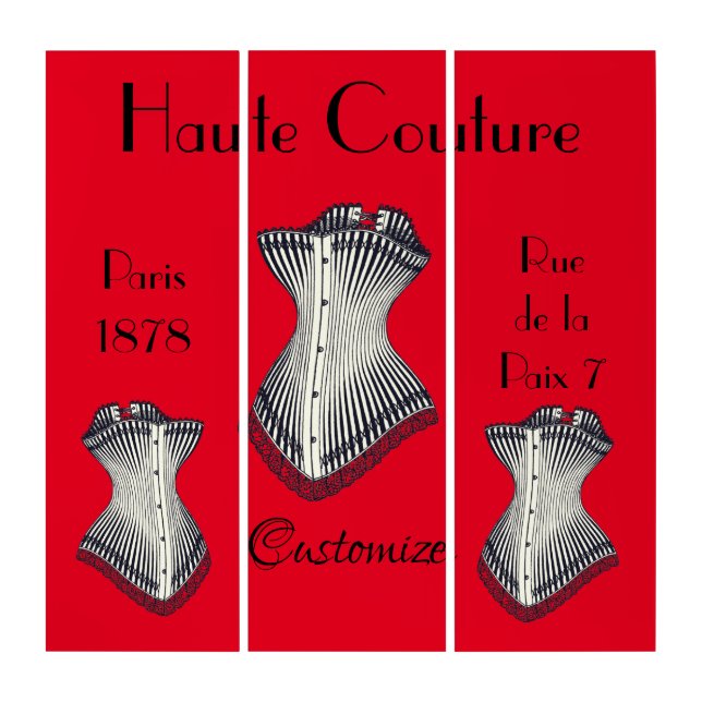Haute Couture Corset Thunder_Cove        Triptych (Front)