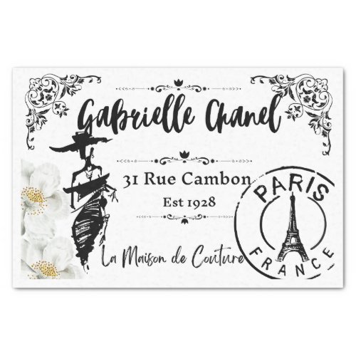 Haute Couture _ French Fashion Tissue Paper