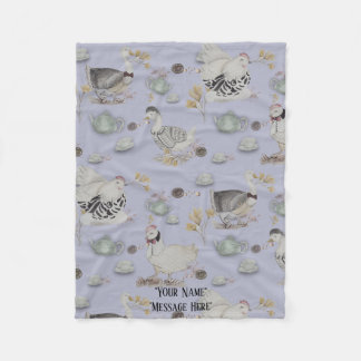Haute Couture Print Kidsroom Fleece Blanket
