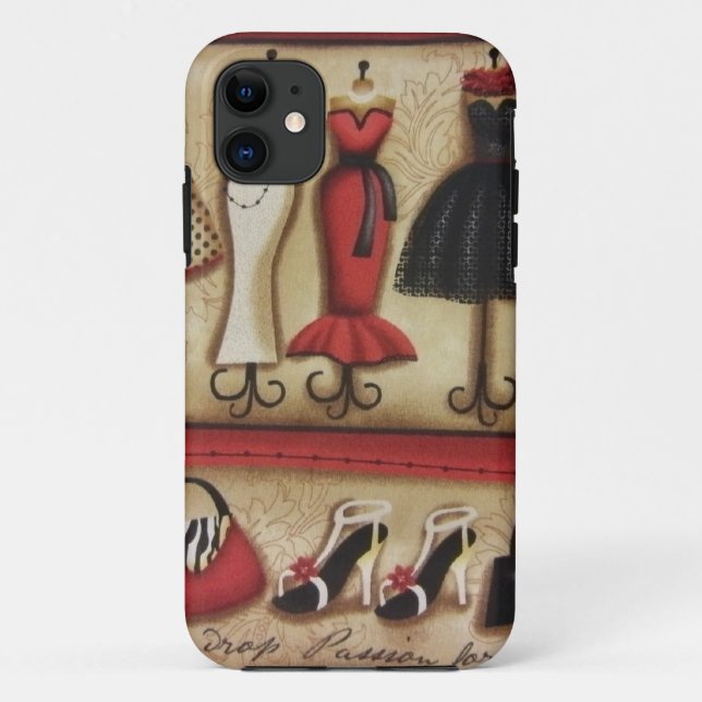 Haute Fashion Case-Mate iPhone Case (Back)