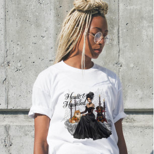 Haute & Haunted Vintage Halloween Tee